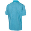 Pond Blue Marl - Side - Trespass Mens Gedding Polo Shirt