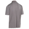 Dark Grey Marl - Back - Trespass Mens Gedding Polo Shirt