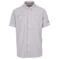 White - Front - Trespass Mens Gilcrux Shirt