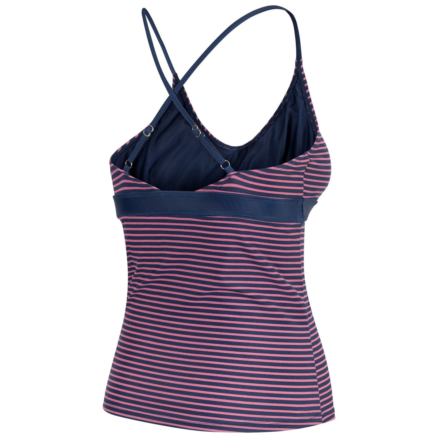 Rose Blush - Side - Trespass Womens-Ladies Sarah Tankini Top