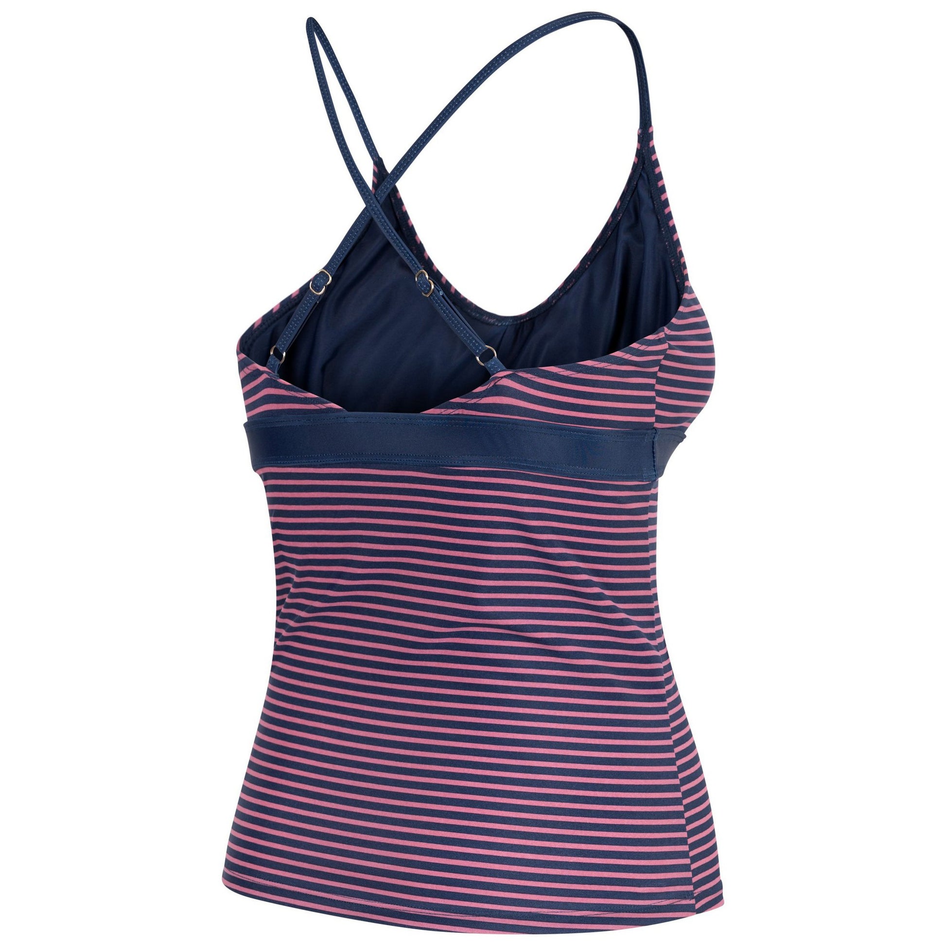 Rose Blush - Side - Trespass Womens-Ladies Sarah Tankini Top