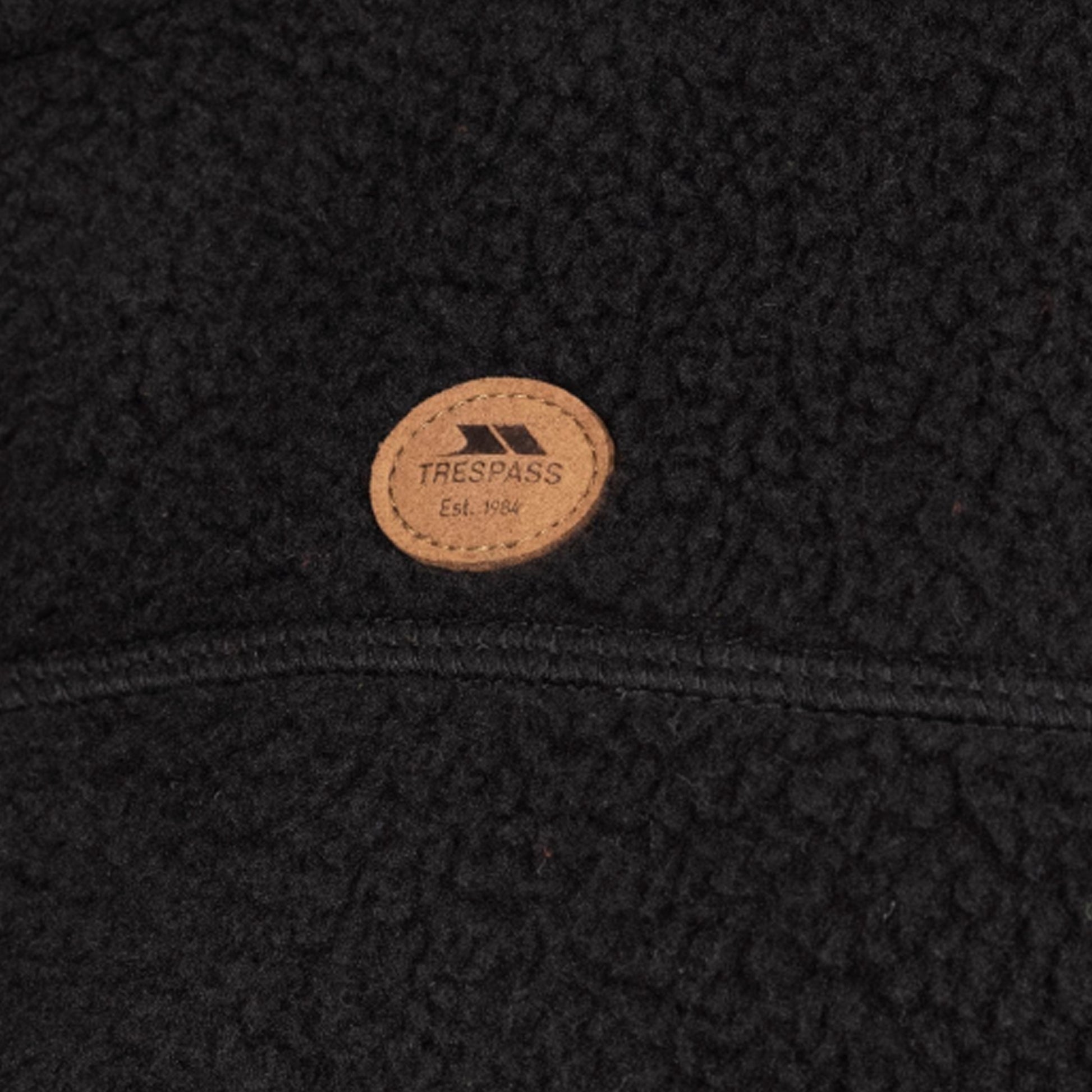 Black - Side - Trespass Womens-Ladies Notion Fleece AT300 Gilet
