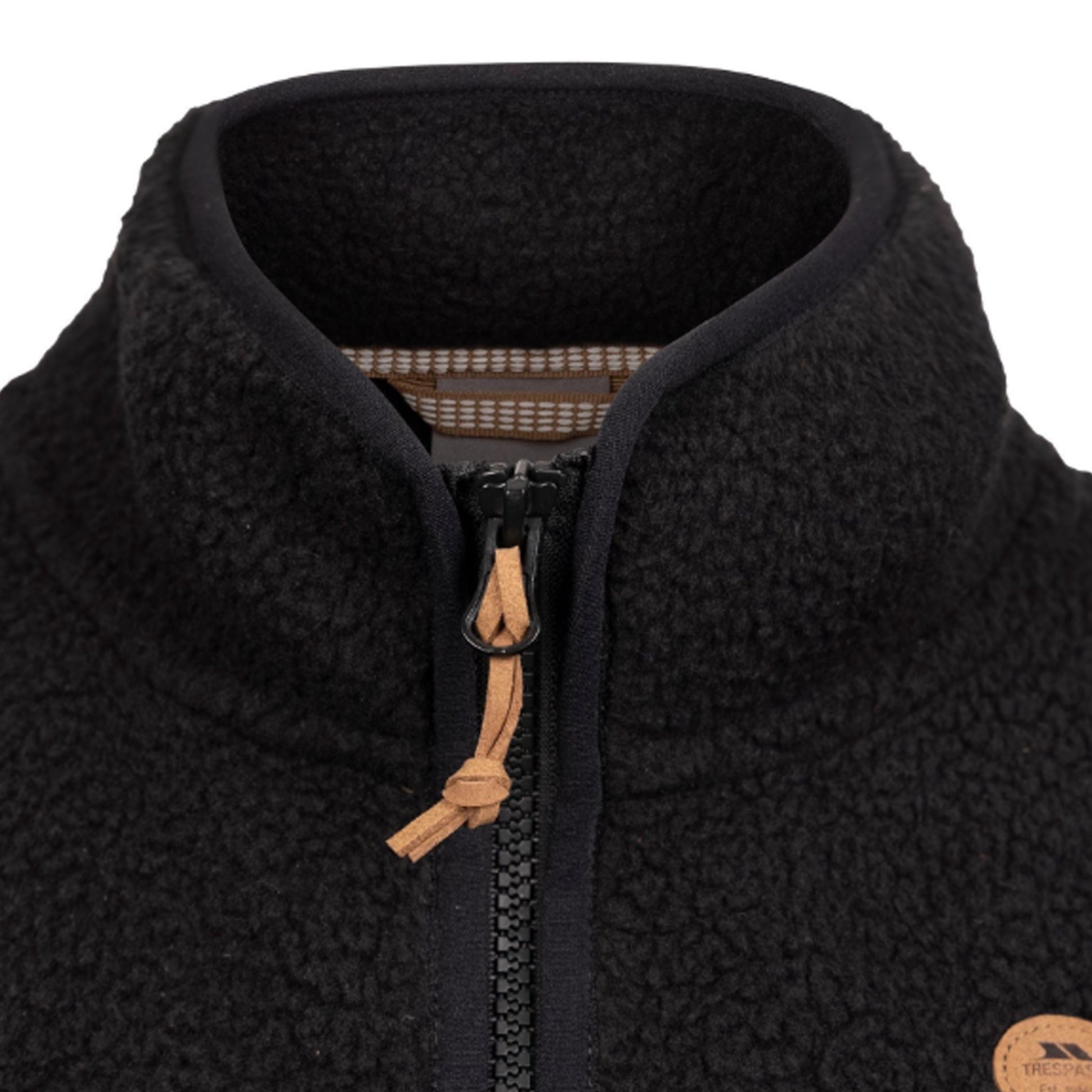 Black - Pack Shot - Trespass Womens-Ladies Notion Fleece AT300 Gilet