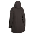 Black - Back - Trespass Womens-Ladies Samantha Soft Shell Jacket