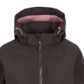 Black - Side - Trespass Womens-Ladies Samantha Soft Shell Jacket