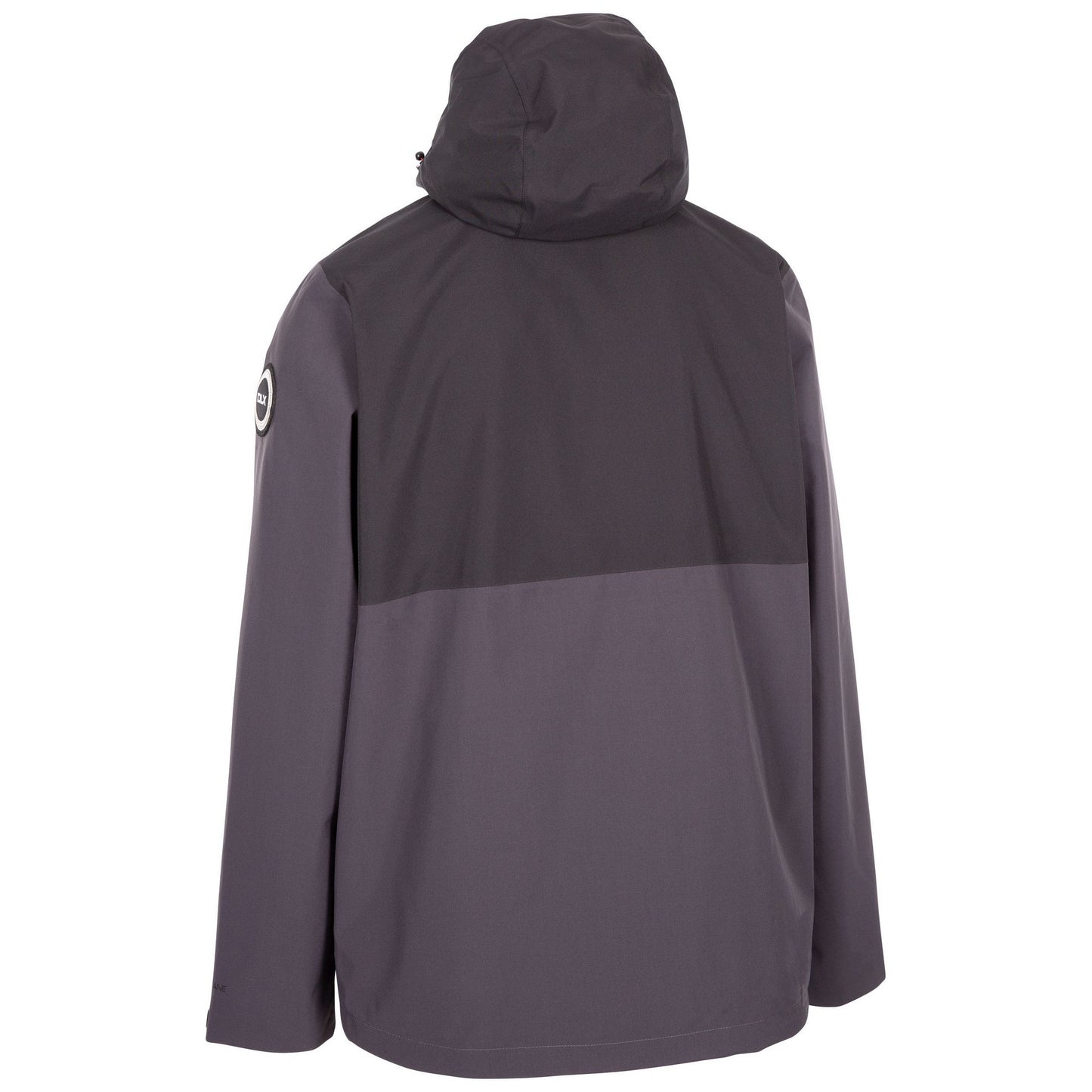 Dark Grey - Back - Trespass Mens Jefferson DLX Waterproof Jacket