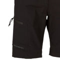 Black - Side - Trespass Womens-Ladies Libby DLX Cargo Shorts