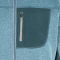 Blue-Grey - Side - Trespass Mens Radnage Marl AT200 Fleece Jacket