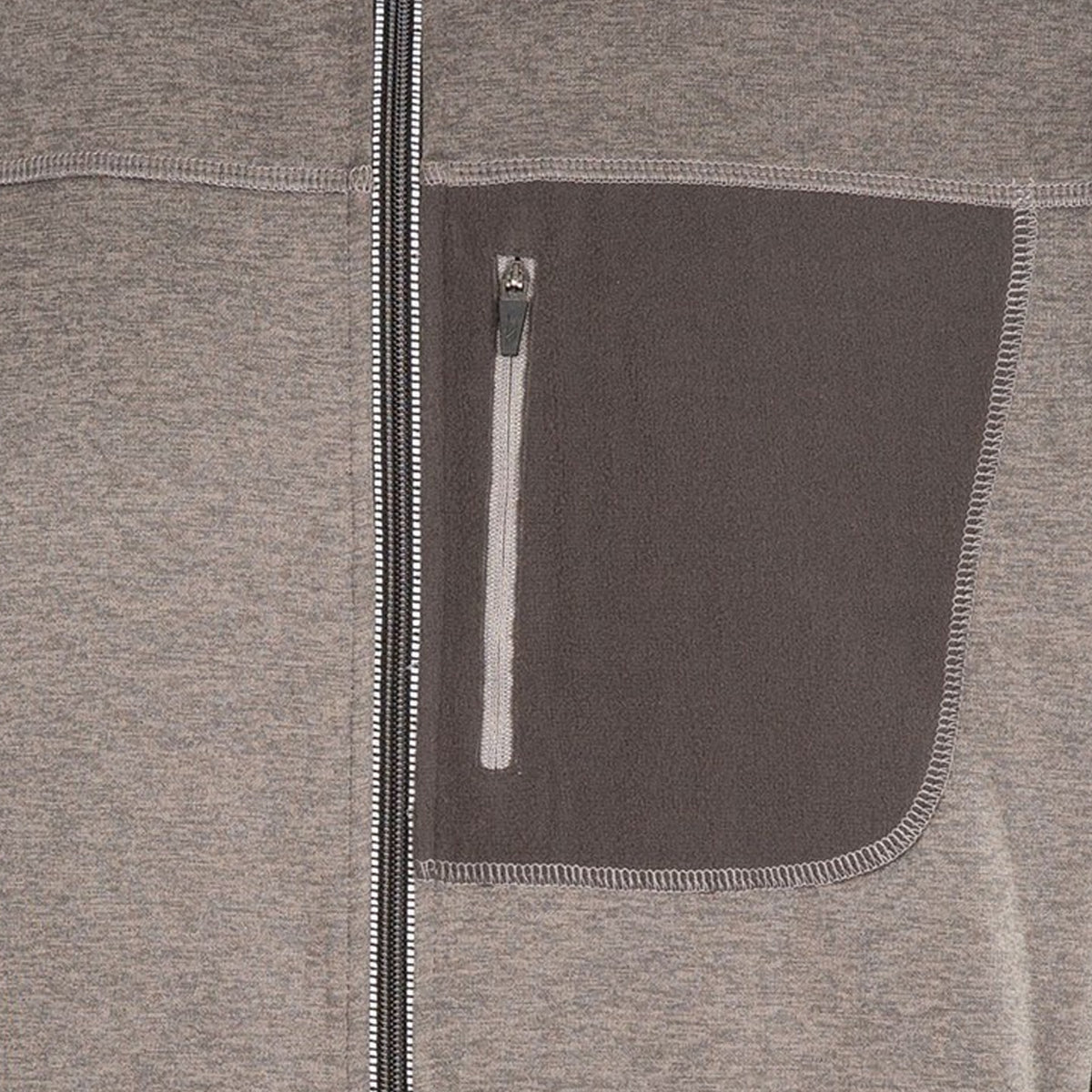 Dark Grey - Side - Trespass Mens Radnage Marl AT200 Fleece Jacket