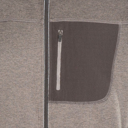 Dark Grey - Side - Trespass Mens Radnage Marl AT200 Fleece Jacket