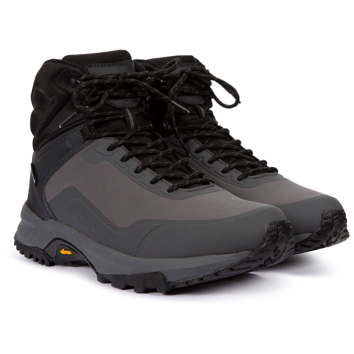 Grey - Close up - Trespass Mens Landen DLX Walking Boots