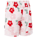 Red-Pink-Green - Back - Trespass Girls Tangible Floral Shorts