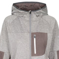 Grey Marl - Side - Trespass Womens-Ladies Trullo Melange AT200 Fleece Jacket