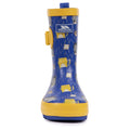 Blue-Yellow - Lifestyle - Trespass Childrens-Kids Puddle Wellington Boots