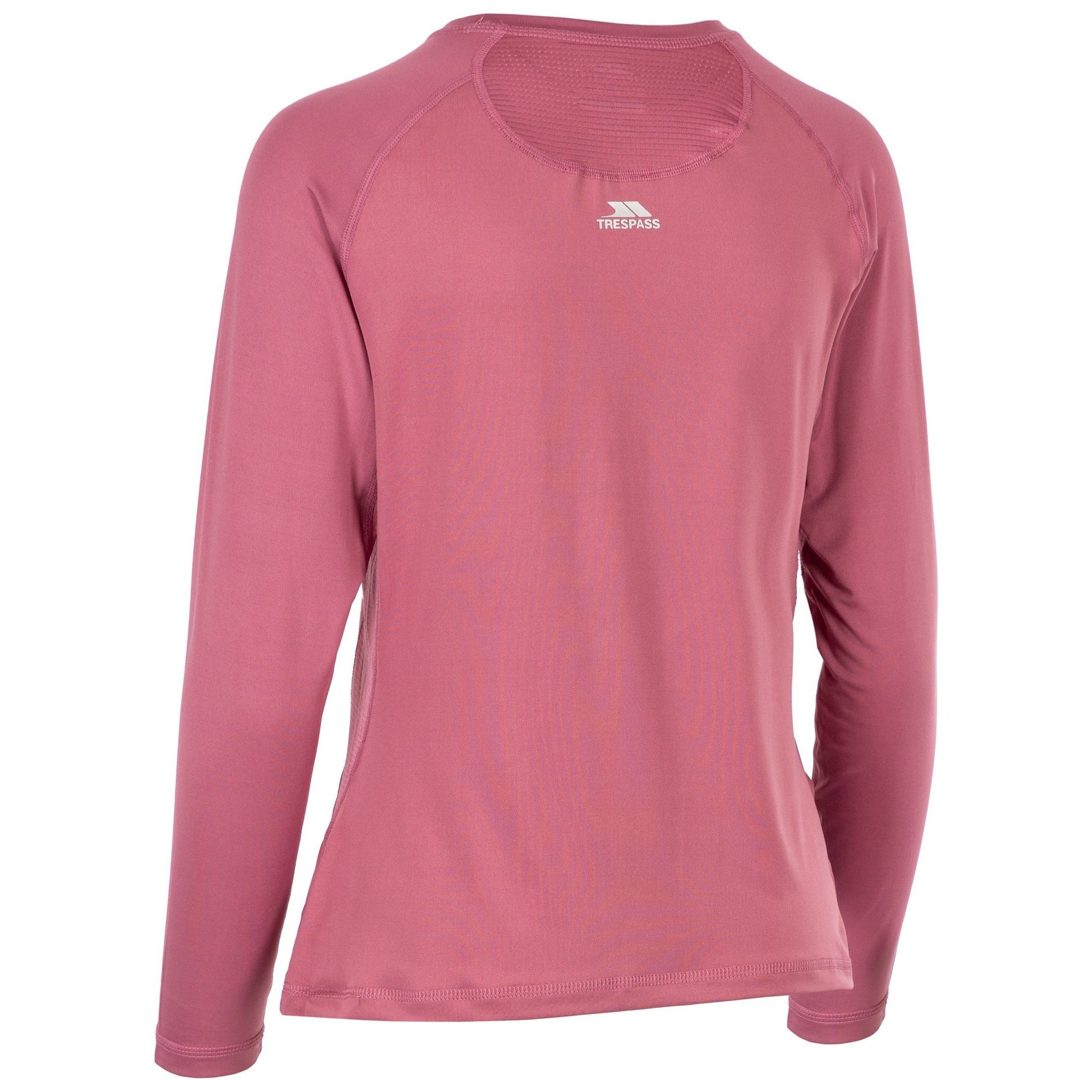 Rose Blush - Back - Trespass Womens-Ladies Ivana Base Layer Top