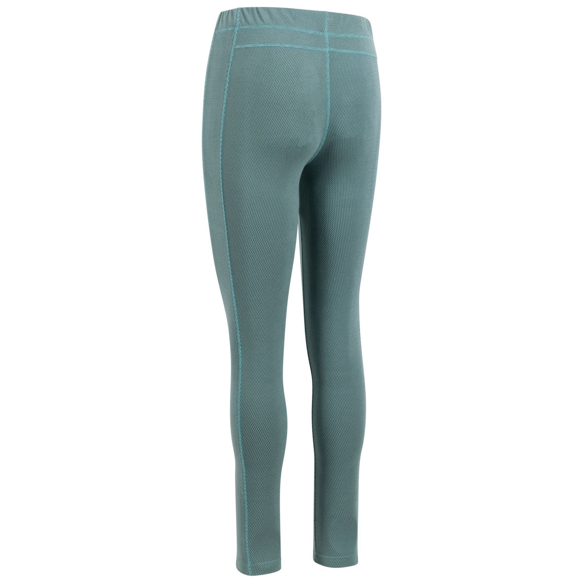 Pewter-Teal Mist - Back - Trespass Womens-Ladies Sunita Base Layer Bottoms