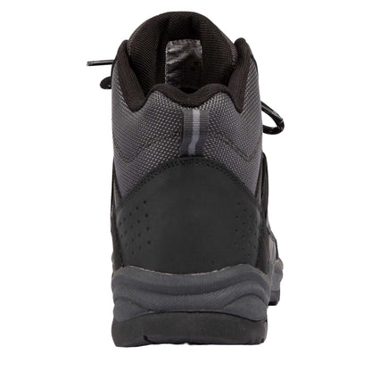 Grey - Back - Trespass Mens Calle Waterproof Walking Boots