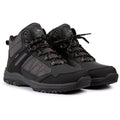 Grey - Front - Trespass Mens Calle Waterproof Walking Boots