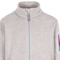 Pale Grey - Side - Trespass Childrens-Kids Whisk AT300 Fleece Jacket