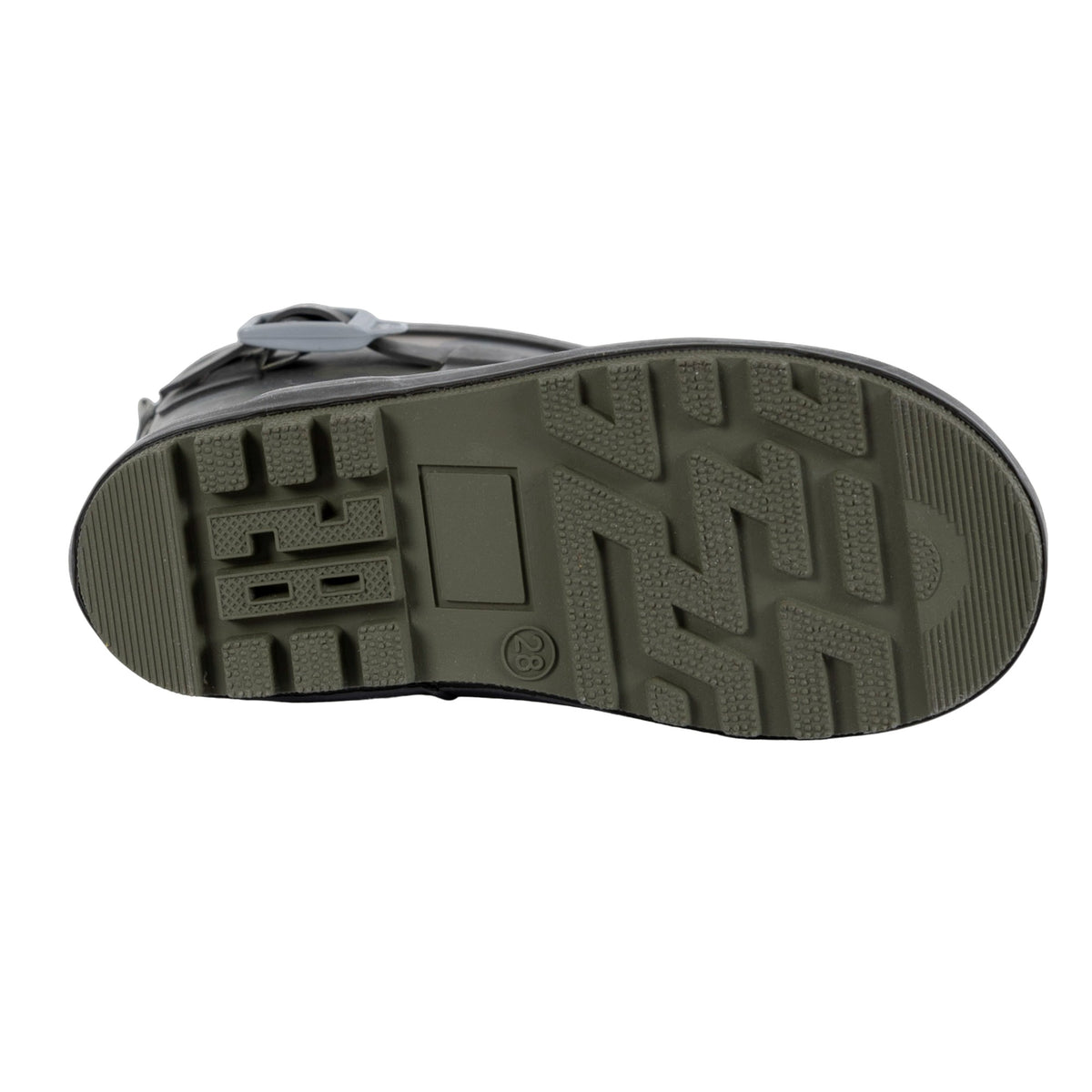 Green-Brown-Black - Lifestyle - Trespass Childrens-Kids Puddle Camo Wellington Boots