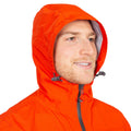 Flame Orange - Side - Trespass Mens Rakenfard TP75 Waterproof Jacket