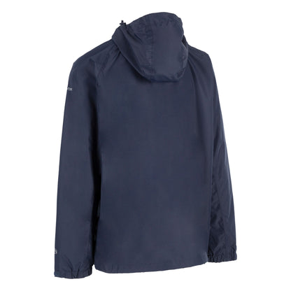 Navy - Back - Trespass Mens Tarrant TP75 Waterproof Jacket