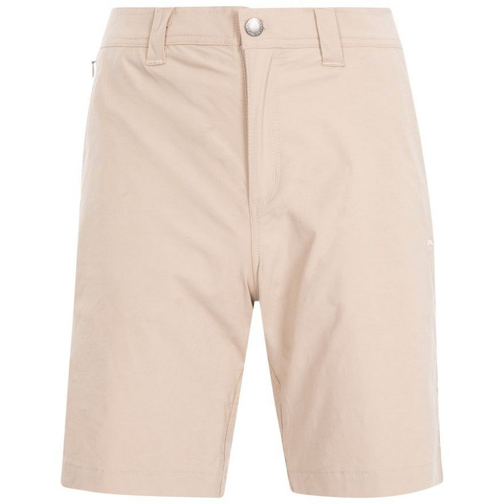 Oatmeal - Front - Trespass Mens Moncliffe TP75 Casual Shorts