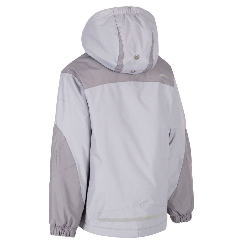 Platinum - Back - Trespass Childrens-Kids Launch TP50 Raincoat