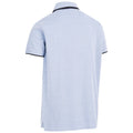 Denim Blue - Back - Trespass Mens Skate Polo Shirt