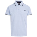 Denim Blue - Front - Trespass Mens Skate Polo Shirt