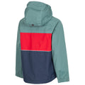 Spruce Green - Side - Trespass Childrens-Kids Ocean Waterproof Jacket