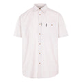 Oatmilk - Front - Trespass Mens Basham Woven Shirt