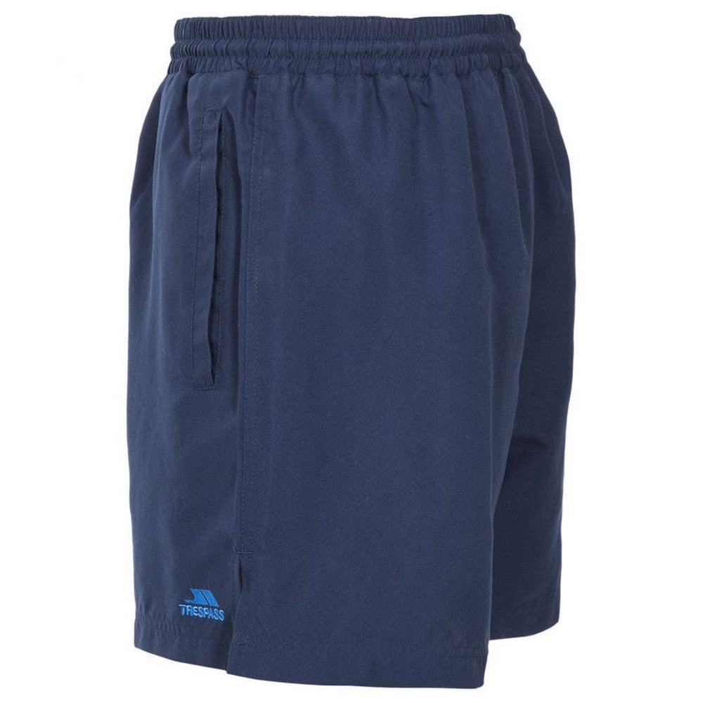 Navy - Back - Trespass Mens Granvin Swim Shorts