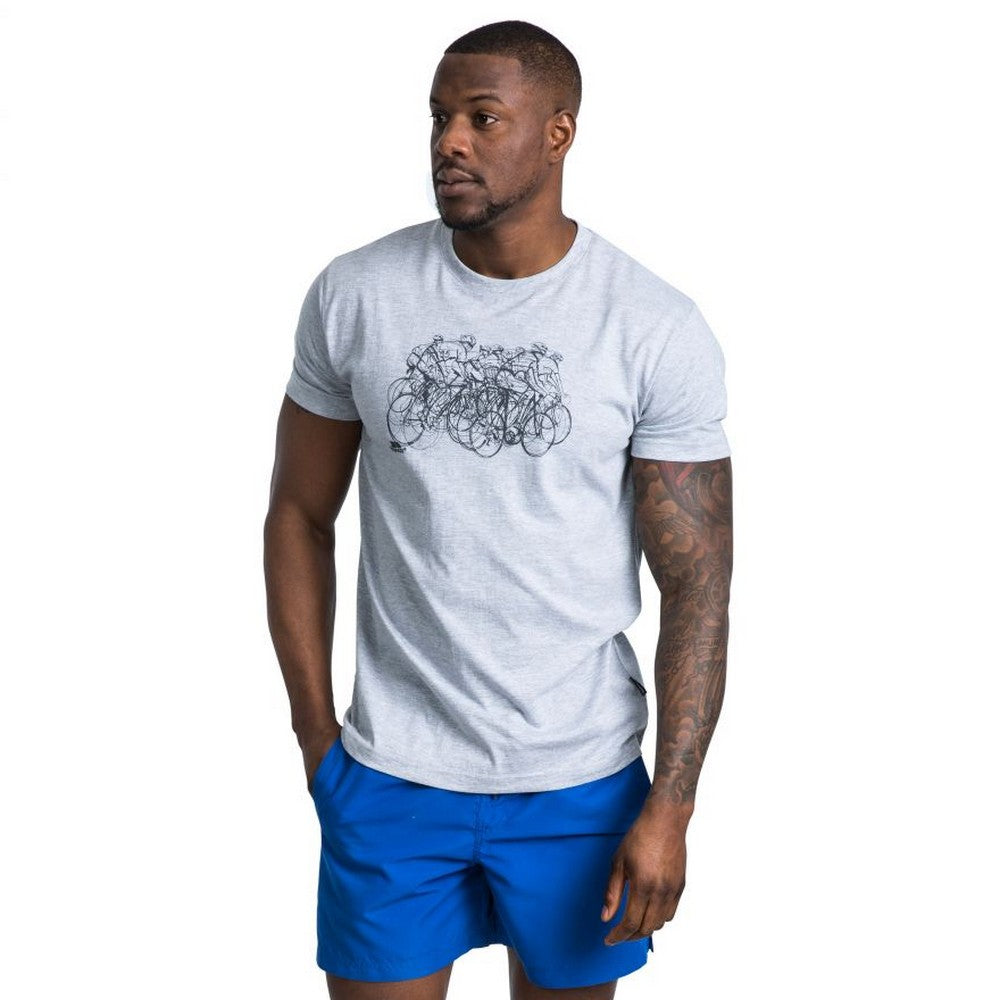 Cobalt - Side - Trespass Mens Granvin Swim Shorts