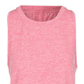 Flamingo Pink - Side - Trespass Womens-Ladies Nicole Marl Vest Top