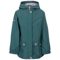 Spruce Green - Front - Trespass Girls Flourish TP75 Waterproof Jacket
