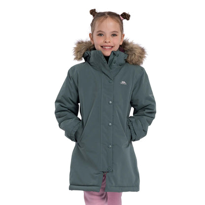 Spruce Green - Lifestyle - Trespass Girls Astound TP50 Waterproof Jacket