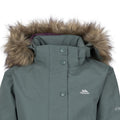 Spruce Green - Side - Trespass Girls Astound TP50 Waterproof Jacket