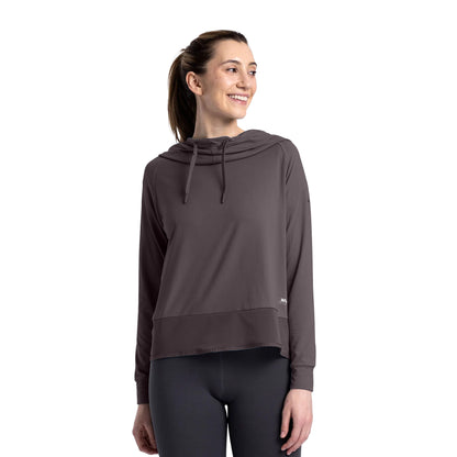 Dark Grey - Lifestyle - Trespass Womens-Ladies Immy Active Hoodie