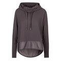 Dark Grey - Front - Trespass Womens-Ladies Immy Active Hoodie