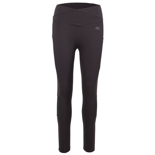 Dark Grey - Front - Trespass Womens-Ladies Bibi Active Leggings