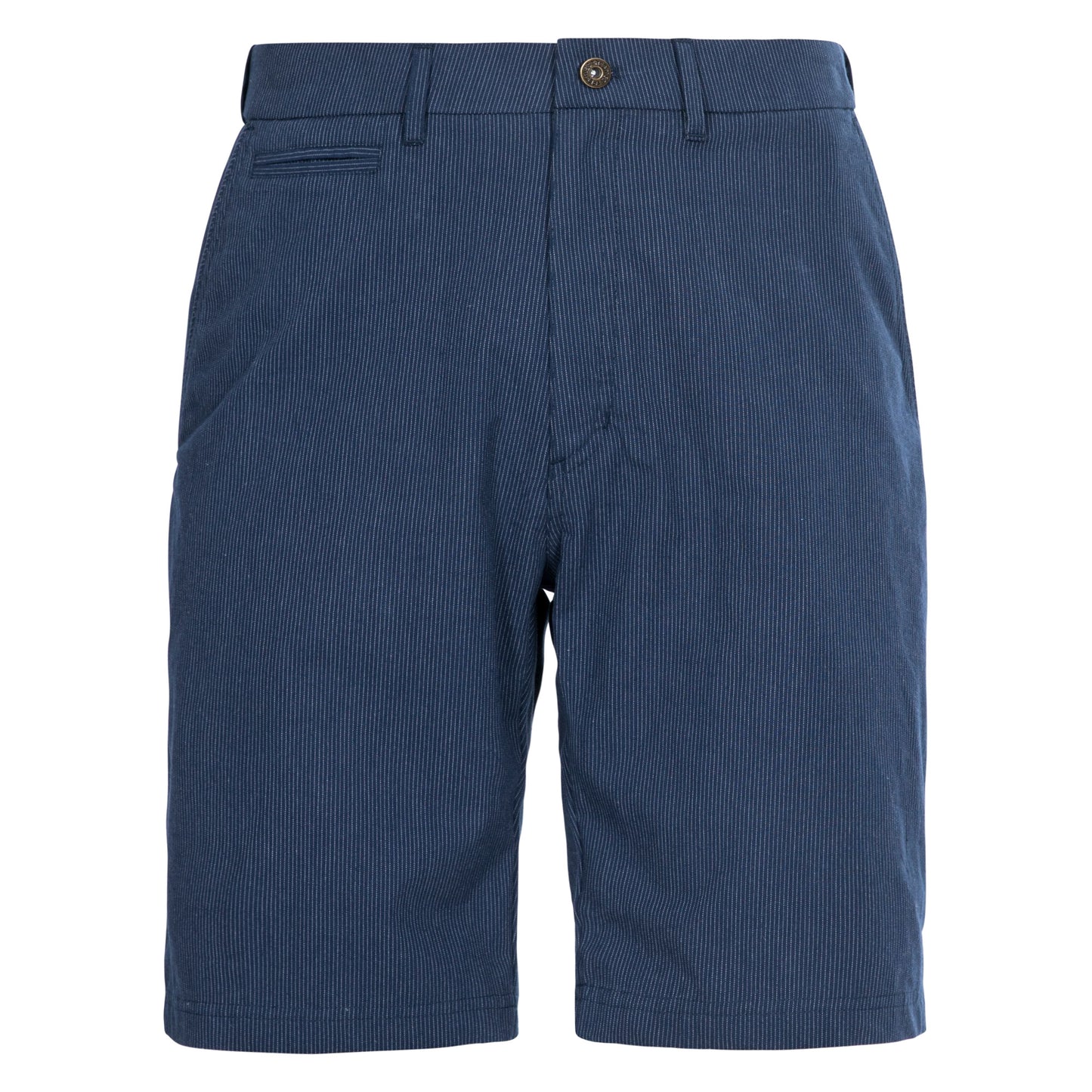 Navy - Front - Trespass Mens Atom Casual Shorts