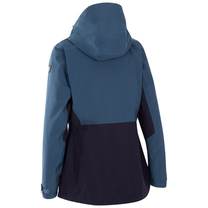 Navy - Back - Trespass Womens-Ladies Alfresco TP75 Waterproof Jacket