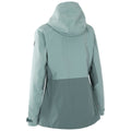 Teal Mist - Back - Trespass Womens-Ladies Alfresco TP75 Waterproof Jacket