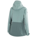 Teal Mist - Side - Trespass Womens-Ladies Alfresco TP75 Waterproof Jacket
