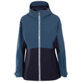 Navy - Front - Trespass Womens-Ladies Alfresco TP75 Waterproof Jacket