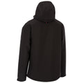 Black - Back - Trespass Mens Lewis Soft Shell Jacket