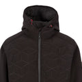 Black - Side - Trespass Mens Lewis Soft Shell Jacket