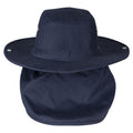 Navy - Back - Trespass Unisex Adult Horace Bucket Hat