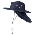 Navy - Side - Trespass Unisex Adult Horace Bucket Hat